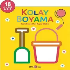 Kolay Boyama - Deniz Oyuncakları Resim Kitabım