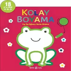 Kolay Boyama - Zıp Zıp Eğlence Resim Kitabım