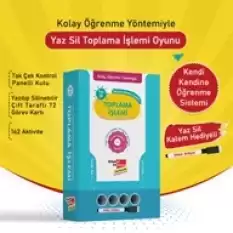 Kolay Öğrenme Yöntemiyle Yaz Sil Toplama İşlemi Oyunu