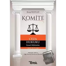 Komite Ceza Hukuku Genel Hükümler