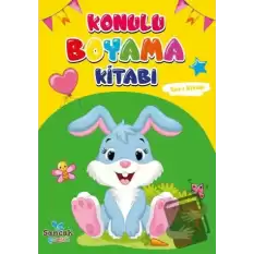 Konulu Boyama Kitabı - Sarı Kitap