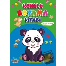 Konulu Boyama Kitabı - Yeşil Kitap