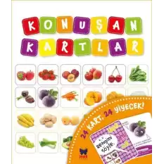 Konuşan Kartlar - 24 Kart 24 Yiyecek