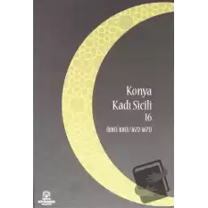 Konya Kadı Sicili 16 (Ciltli)