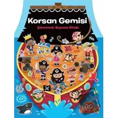 Korsan Gemisi Çıkartmalı Boyama Kitabı