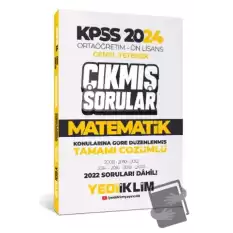 KPSS 2024 Ortaöğretim-Önlisans Matematik Konularına Göre Çıkmış Sorular