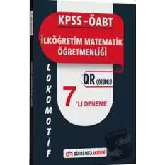 KPSS 2025 ÖABT İlköğretim Matematik Öğretmenliği Lokomotif Serisi QR Çözümlü 7li Deneme