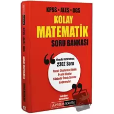 KPSS ALES DGS Kolay Matematik Soru Bankası