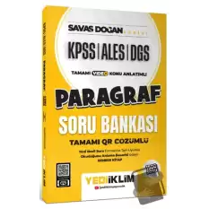 KPSS ALES DGS Savaş Doğan Serisi Paragraf Tamamı Video Konu Anlatımlı ve Tamamı QR Çözümlü Soru Bankası