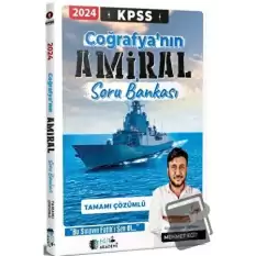 KPSS Coğrafya Amiral Soru Bankası Tamamı Çözümlü
