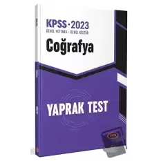 KPSS Coğrafya Yaprak Test