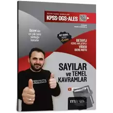 2024 KPSS - DGS - ALES Sayılar ve Temel Kavramlar Detaylı Konu Anlatımlı Ders Notu