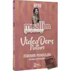 KPSS Eğitim Bilimleri Muallim Öğrenme Psikolojisi Video Ders Notları