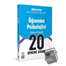 KPSS Eğitim Bilimleri Öğrenme Psikolojisi 20 Deneme Sınavı