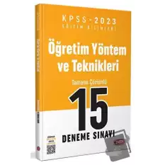 KPSS Eğitim Bilimleri Öğretim Yöntem ve Teknikleri 15 Deneme Sınavı