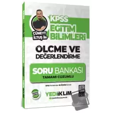 KPSS Eğitim Bilimleri Ölçme ve Değerlendirme Cüneyt İltuş İle Tamamı Çözümlü Soru Bankası