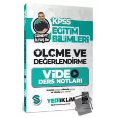 KPSS Eğitim Bilimleri Ölçme ve Değerlendirme Cüneyt İltuş İle Video Ders Notları