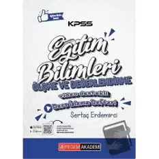 KPSS Eğitim Bilimleri Ölçme ve Değerlendirme Ders İzleme Defteri