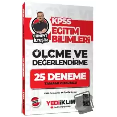 KPSS Eğitim Bilimleri Ölçme ve Değerlendirme Tamamı Çözümlü 25 Deneme