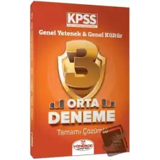 KPSS Genel Yetenek Genel Kültür Kolay 3 Deneme Çözümlü