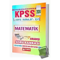 KPSS Lisans Matematik Sıradışı Soru Bankası (Ciltli)