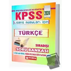 KPSS Lisans Türkçe Sıradışı Soru Bankası (Ciltli)