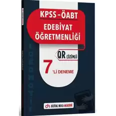 KPSS ÖABT Edebiyat Öğretmenliği Lokomotif Serisi QR Çözümlü 7li Deneme Akademi