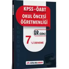 KPSS ÖABT Okul Öncesi Öğretmenliği Lokomotif Serisi QR Çözümlü 7li Deneme Akademi