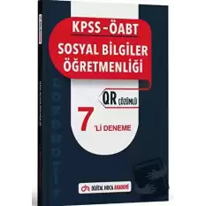 KPSS ÖABT Sosyal Bilgiler Öğretmenliği Lokomotif Serisi QR Çözümlü 7li Deneme Akademi