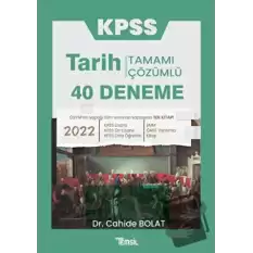 Kpss Tarih 40 Deneme Tamamı Çözümlü