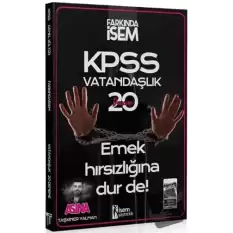 KPSS Vatandaşlık Aşina 20 Deneme Çözümlü