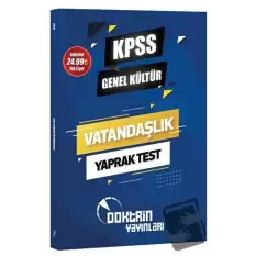 KPSS Vatandaşlık Yaprak Test