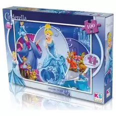 Ks Games Puzzle 100 Parça Cinderella 714