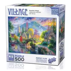 Ks Games Puzzle 500 Mountain Village