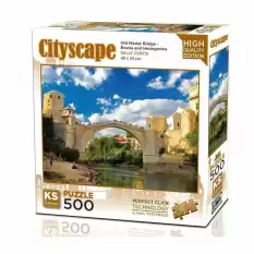 Ks Games Puzzle 500 Old Mostar Bridge Bosna-Hersek 20061