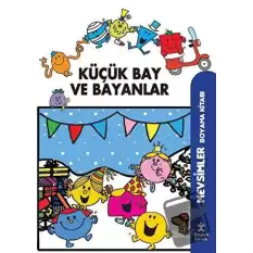 Küçük Bay Ve Bayanlar Mevsimler Boyama Kitabı