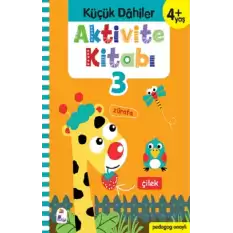 Küçük Dahiler Aktivite Kitabı 3 – 4+ Yaş (Pedagog Onaylı)