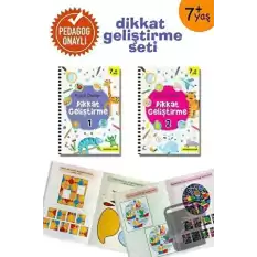 Küçük Dahiler Dikkat Geliştirme Seti (2 Kitap Takım) 7 + Yaş (Pedagog Onaylı)