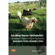 Küçükbaş Hayvan İşletmelerinin Tipolojilerinin Belirlenmesi ve Tipolojinin İşletmelerin Üretim Etkinliğine Etkisi