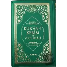 Kuran-i Kerim 15 Satır Mealli (Cep Boy, Mühürlü) (Ciltli)