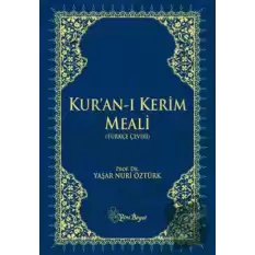 Kuran-ı Kerim Meali (Rahle Boy) (Ciltli)