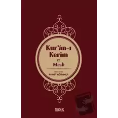 Kuran-ı Kerim ve Meali (Orta Boy) (Ciltli)