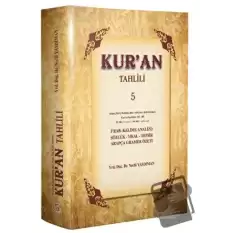 Kuran Tahlili 5. Cilt (Ciltli)