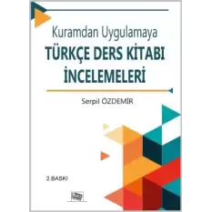 Kuramdan Uygulamaya Türkçe Ders Kitabı İncelemeleri