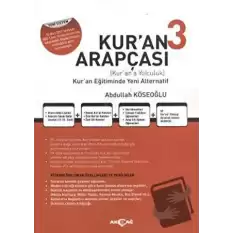 Kur’an Arapçası 3 (Kitap + Çözüm Kitabı)