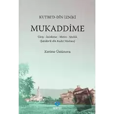 Kutbed-Din İzniki Mukaddime