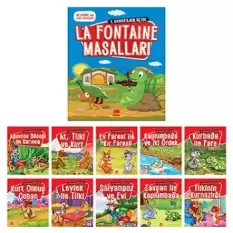 La Fontaine Masalları (10 Kitap+Soru Kitapçığı)