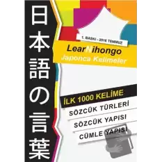 Lear Nihongo Japonca Kelimeler