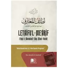 Letaifu’l-me’Arif (Ciltli)