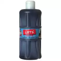 Lets Guaj Boya 500 Ml Plastik Siyah L-5109